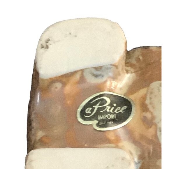 Lion Ceramic Votive Candle Holder Mini Planter a Price Import Japan 4" x 2.5" - Picture 7 of 9